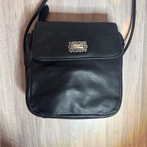 Fossil vintage leather crossbody organizer bag